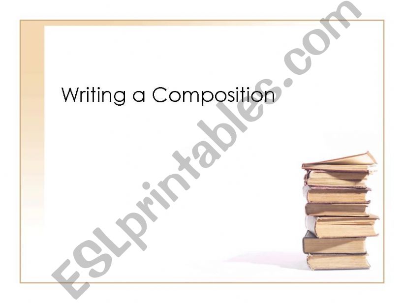 writing a composition powerpoint