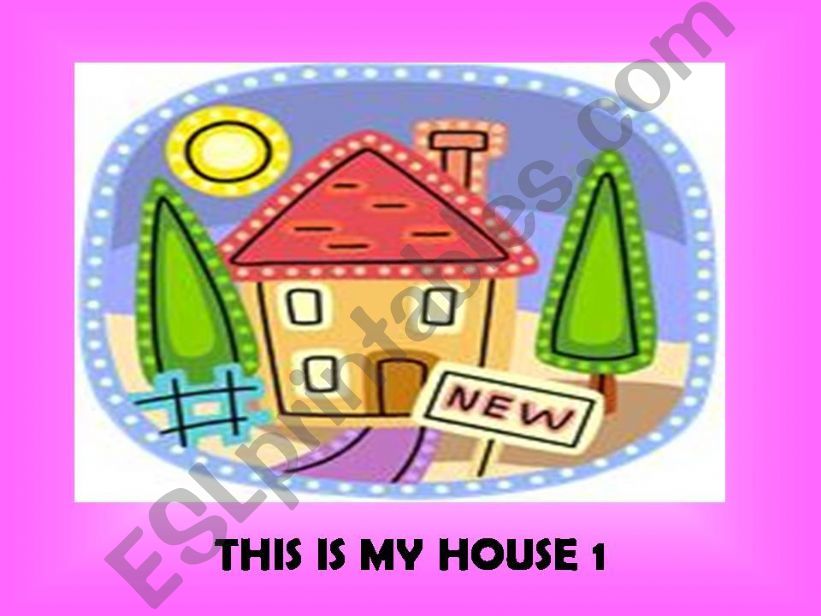 This is my house 1 : In my kitchen (26 slides+ 2 extra activities)