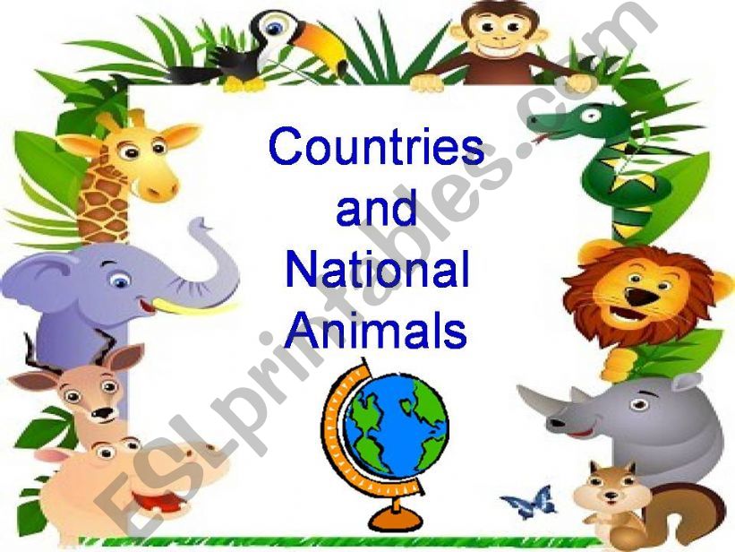 Countries and National Animals