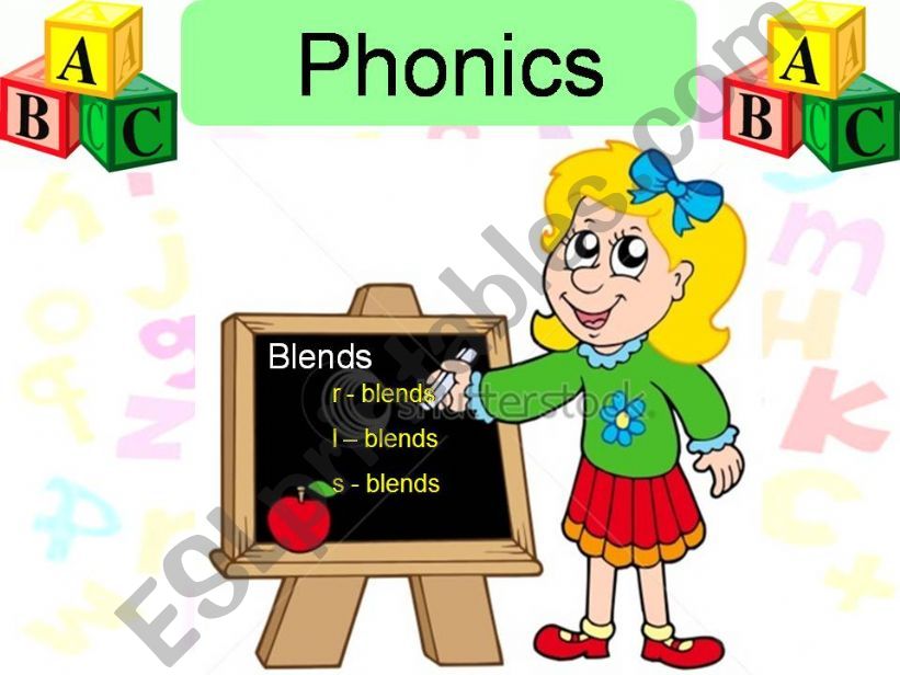 Phonics Blends r l s powerpoint