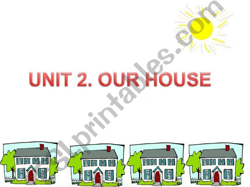 Rooms in a house powerpoint