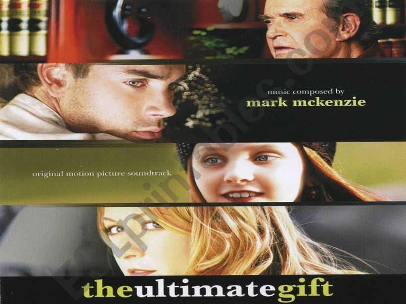 Movie: The Ultimate Gift. powerpoint