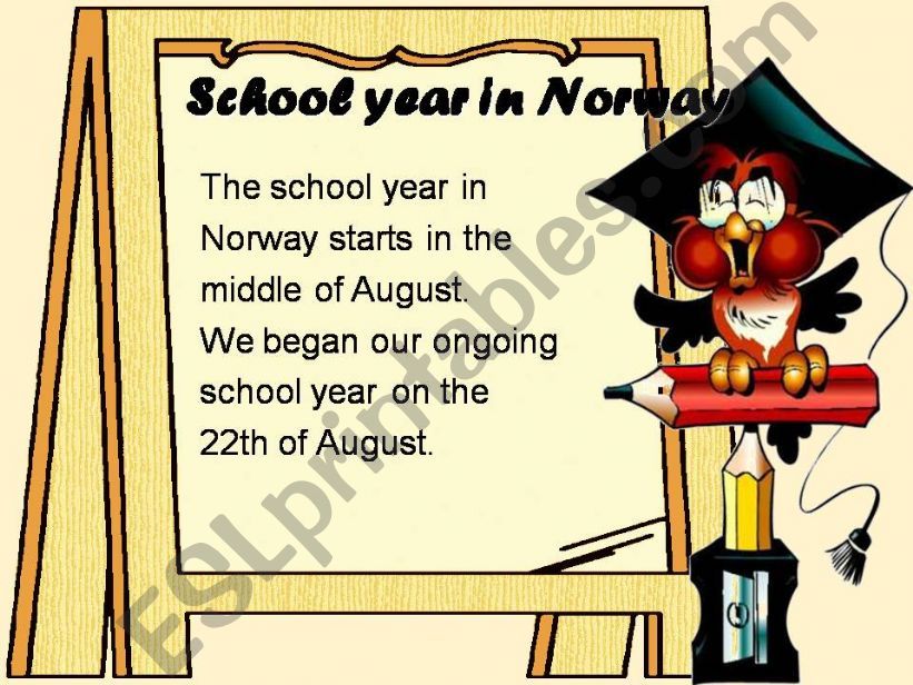 School in Norway powerpoint