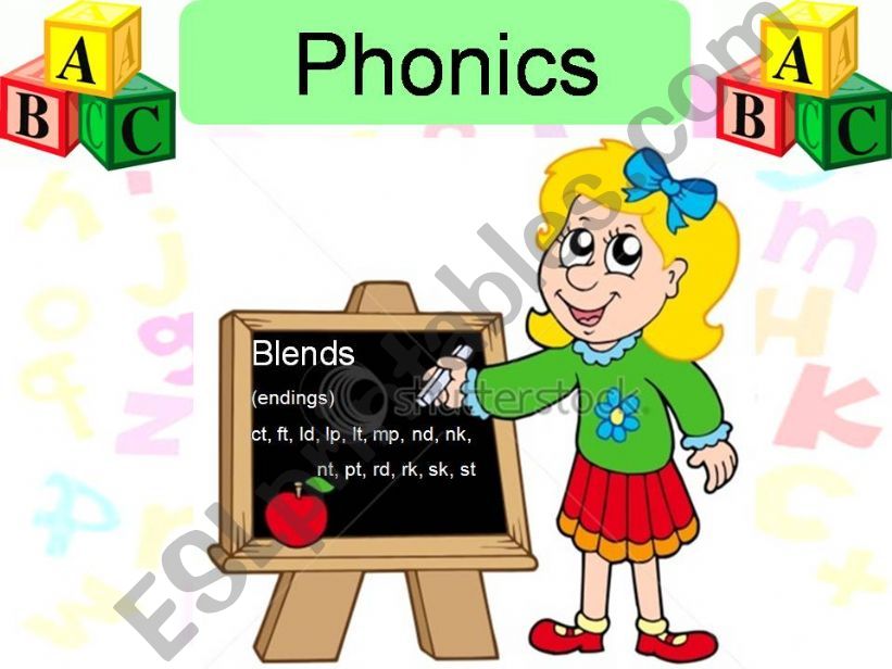 Blends - Endings powerpoint