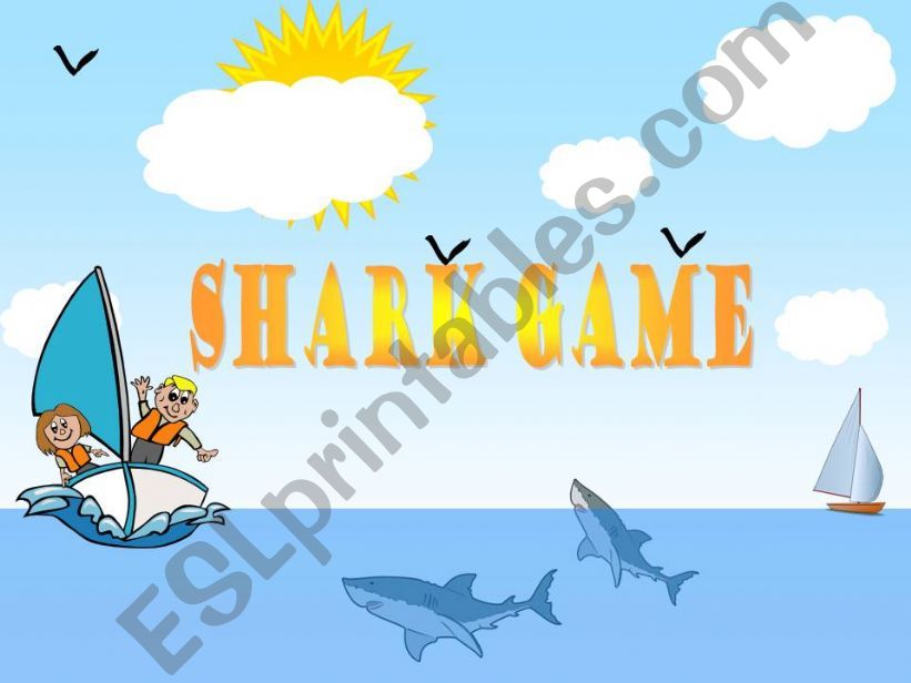 SHARK GAME powerpoint