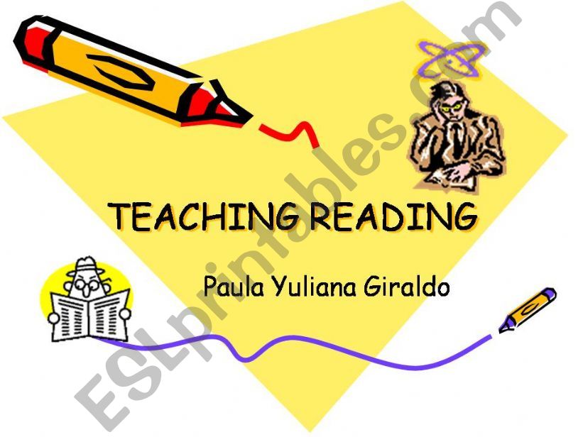 Teaching Reading  powerpoint