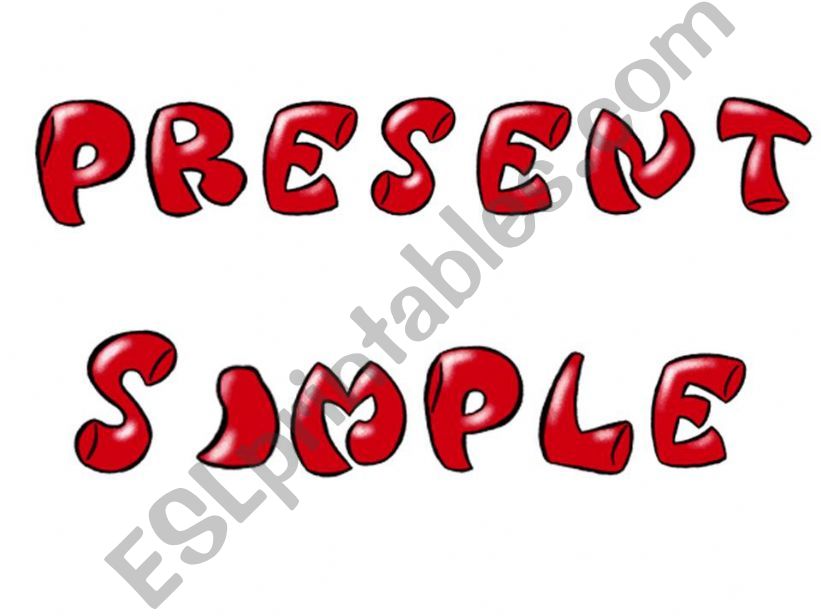 PRESENT SIMPLE powerpoint