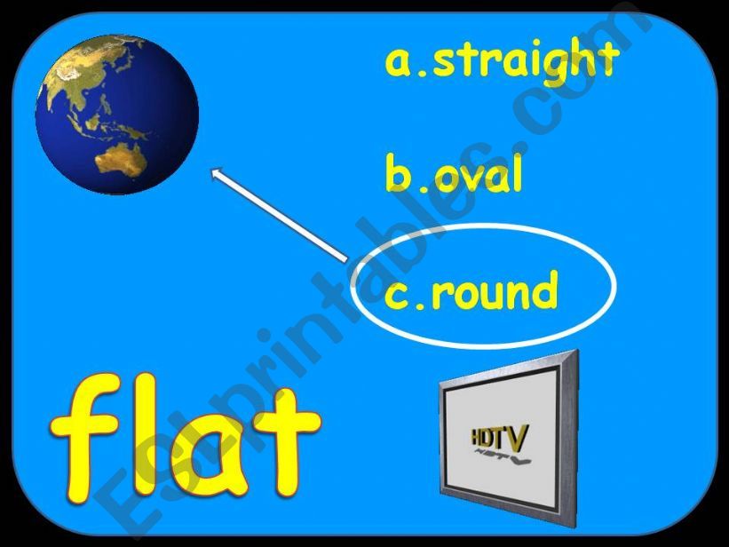 FIND THE OPPOSITE. (with lovely animated graphics) 8/9