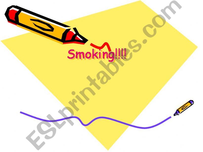 Smoking! powerpoint