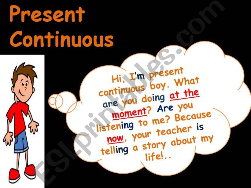 present continuous powerpoint