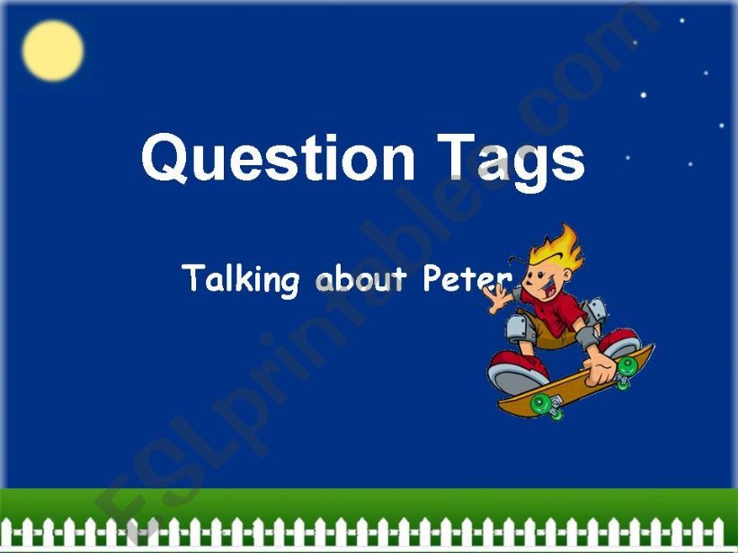 Question Tags powerpoint