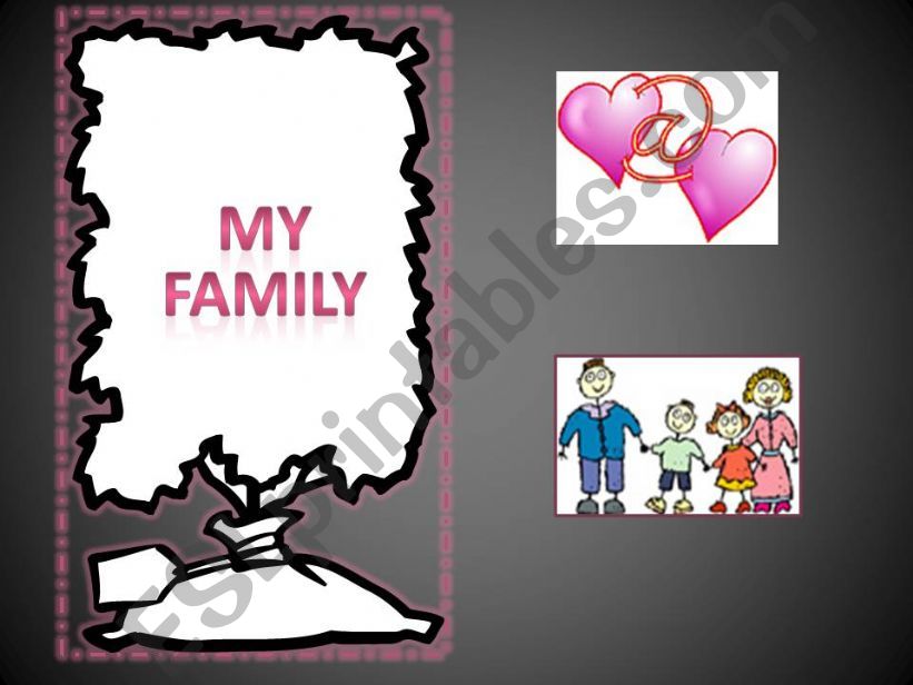 My family. Peoples jobs powerpoint
