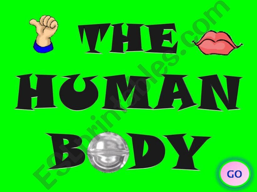 BODY PARTS - Part 1 (game with 21 slides in total)