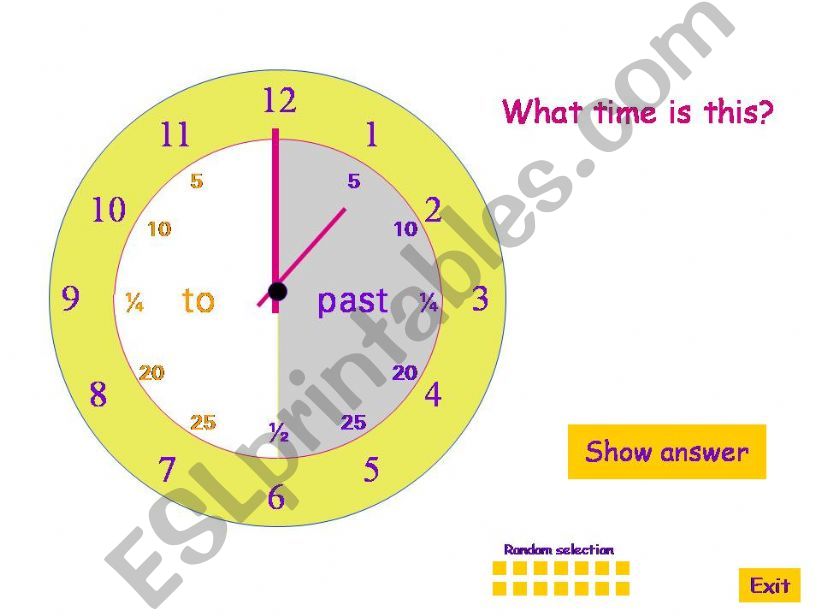 what time is this? powerpoint
