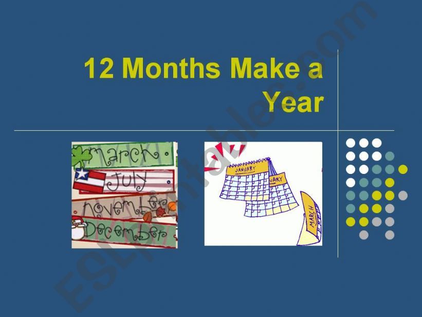 Months of the Year competition - always/never