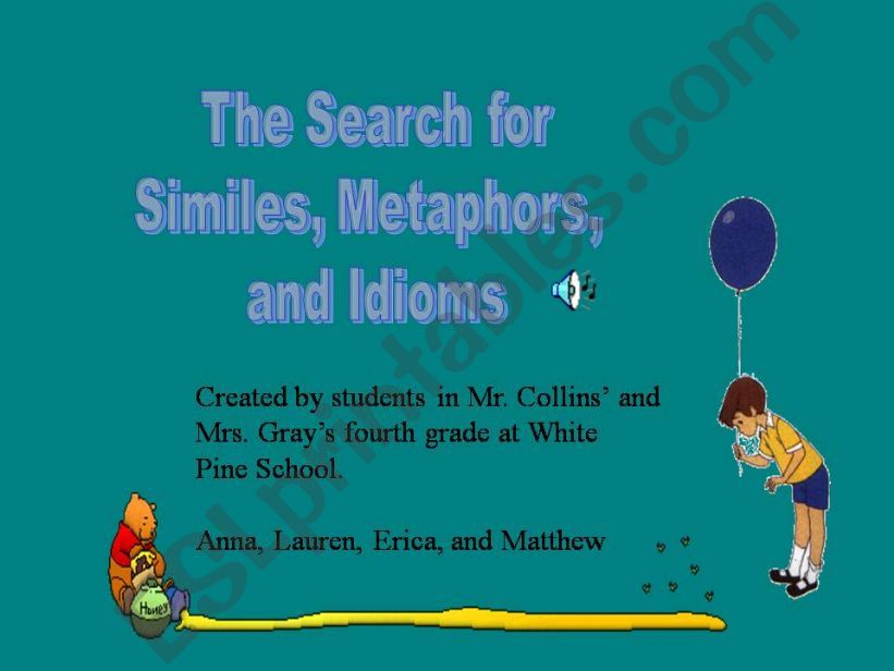 simile in poetry powerpoint