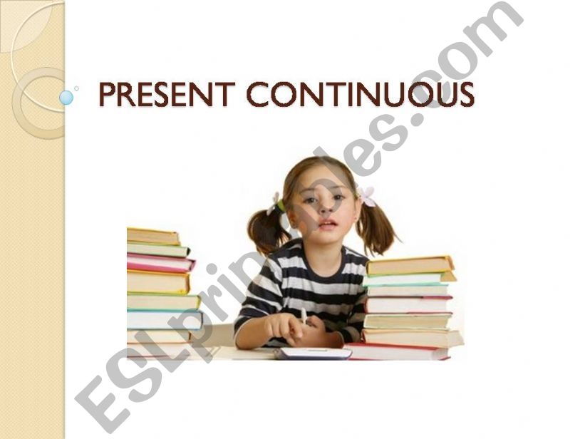 Present Continuous powerpoint