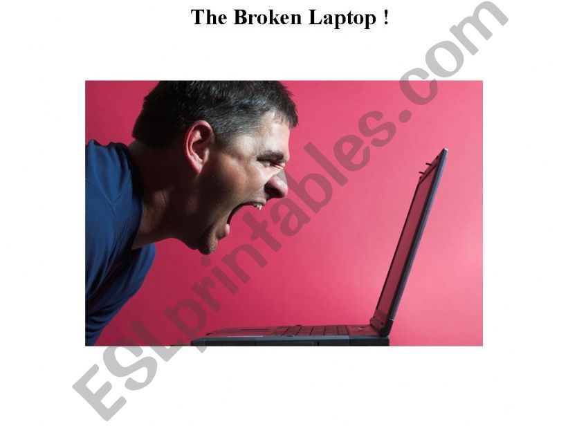 The Broken Laptop powerpoint