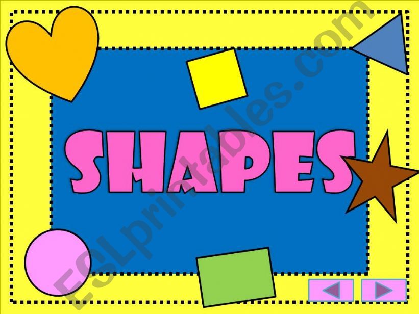 Shapes and colors powerpoint