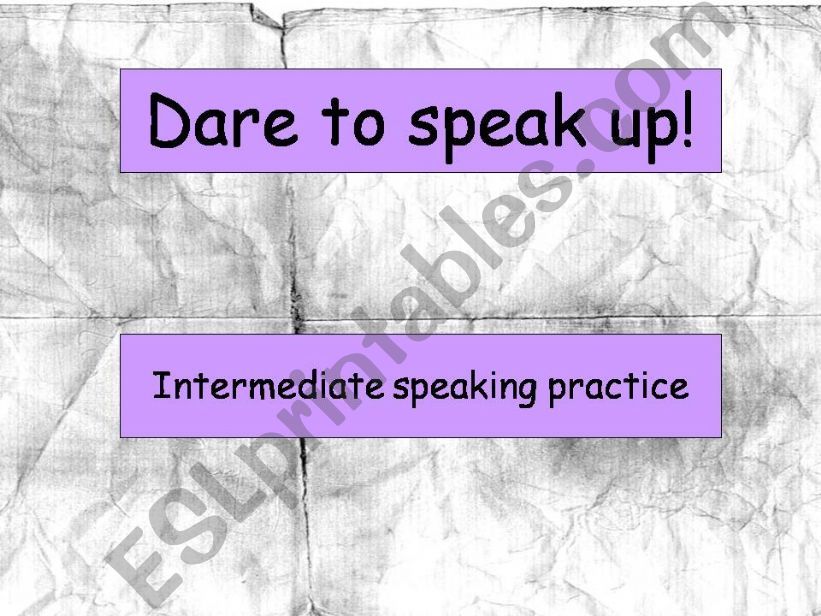 Speaking activities for advanced learners (fce)