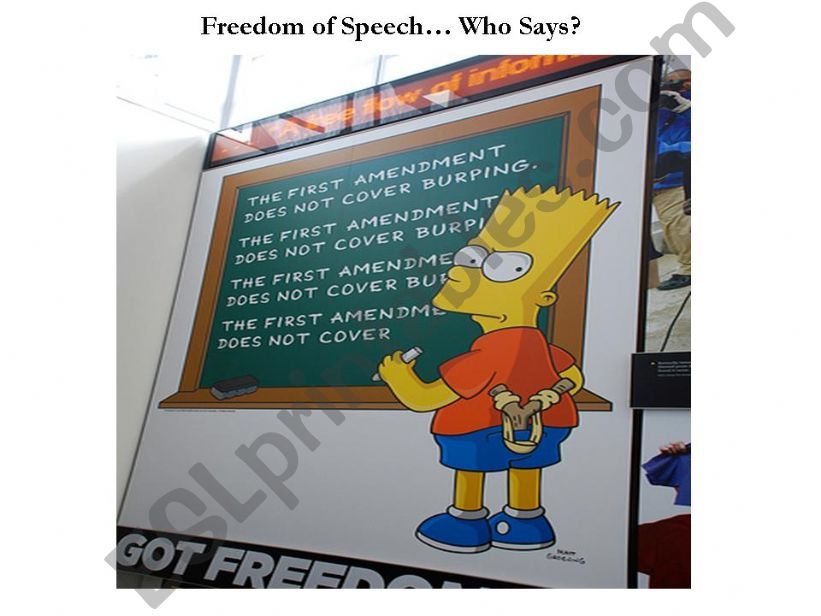 Freedom of Speech powerpoint