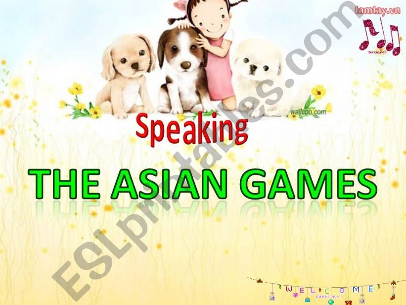 the asian games powerpoint