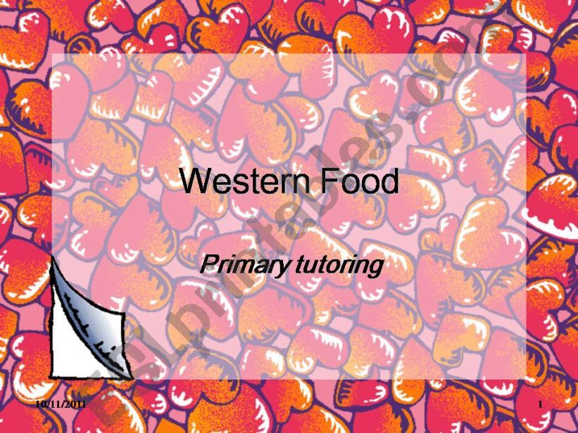 Western Foods powerpoint