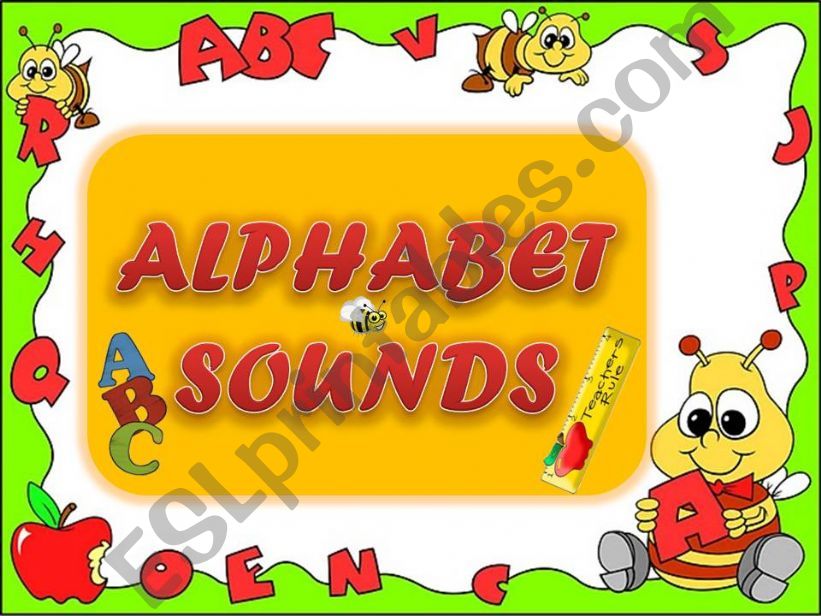 Alphabet sounds powerpoint