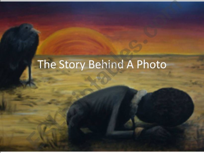 The Story Behind The Photo ; Sudan Vulture Boy