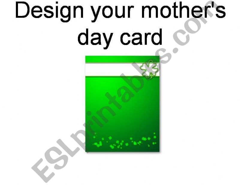 mothers day powerpoint