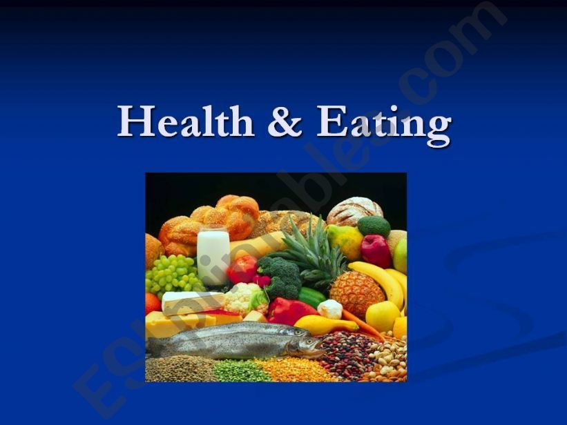 Healthy eating powerpoint