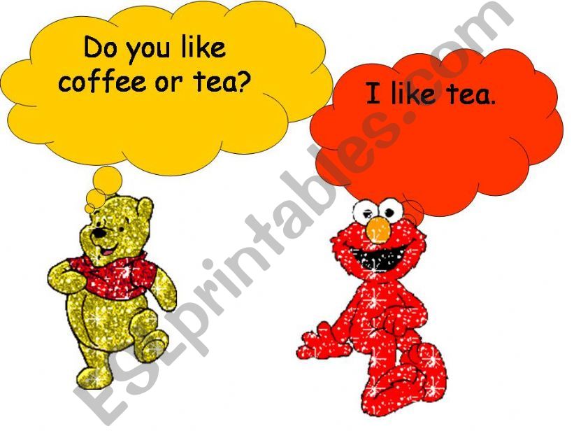 do you like tea or coffee? powerpoint