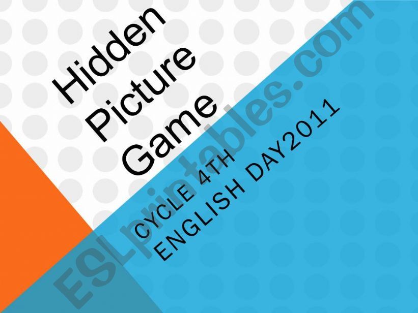 a peacemaker hidden picture game