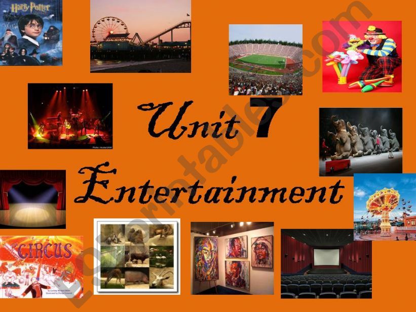 entertainment  powerpoint