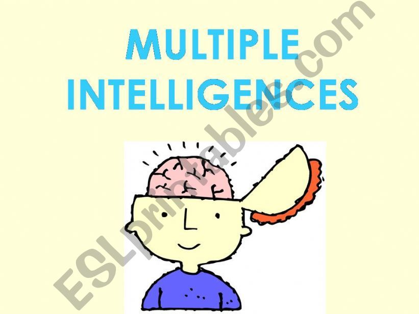 multiple intelligences powerpoint