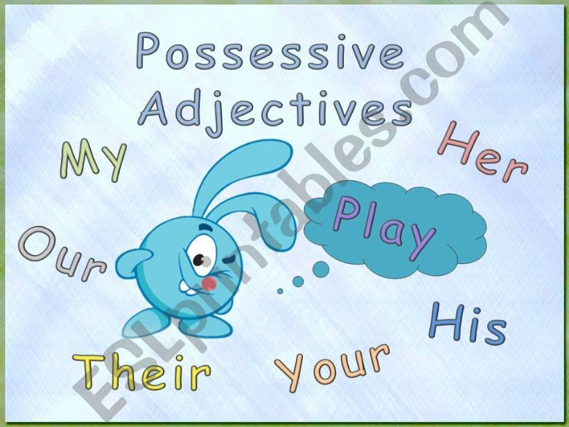 Possessive Adjectives powerpoint