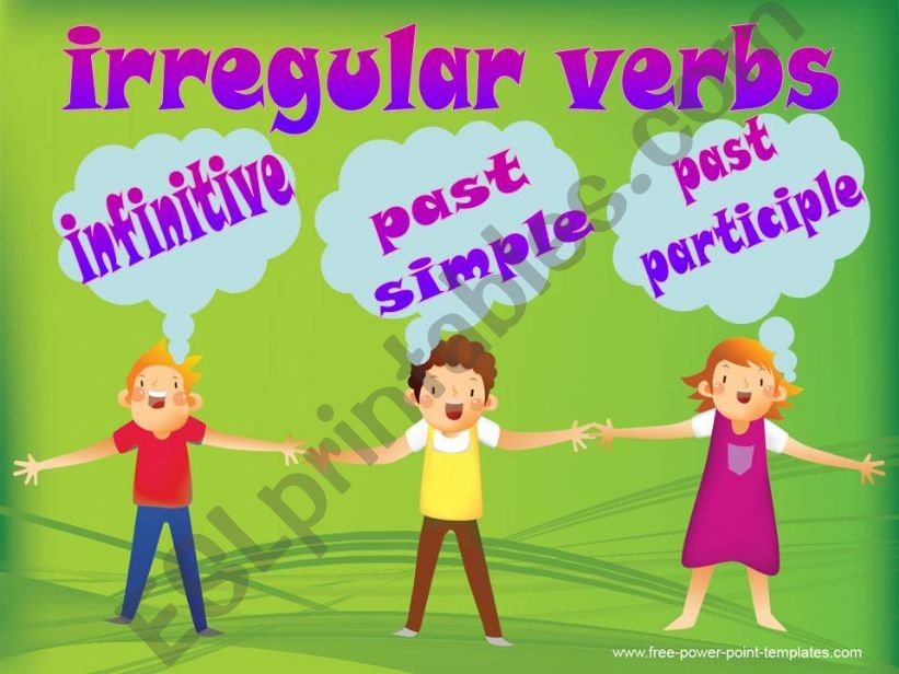 irregular verbs powerpoint