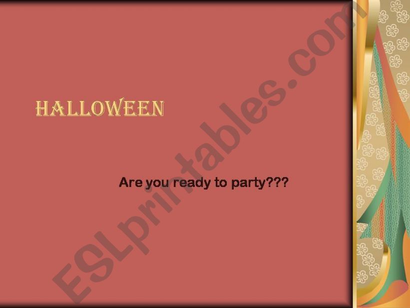 halloween is here!!! powerpoint