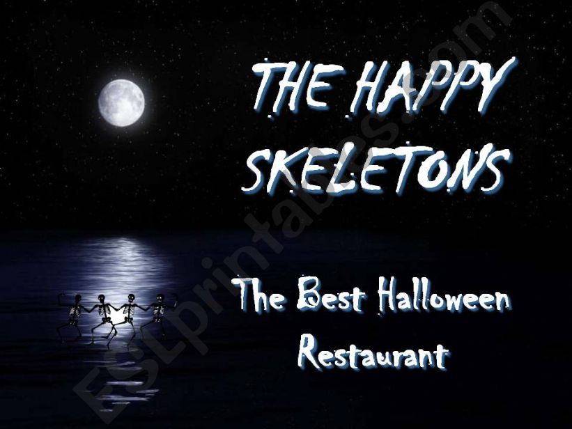A halloween meal powerpoint