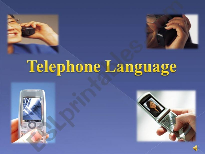 telephone language powerpoint