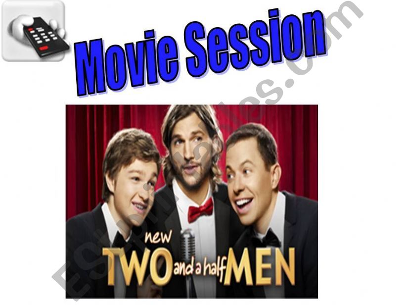 TV series activity: NEW 2 and 1/2 men