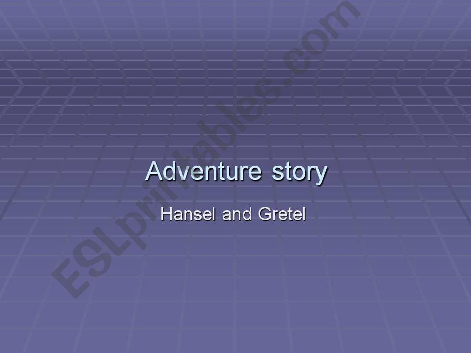 Hansel and Gretel powerpoint