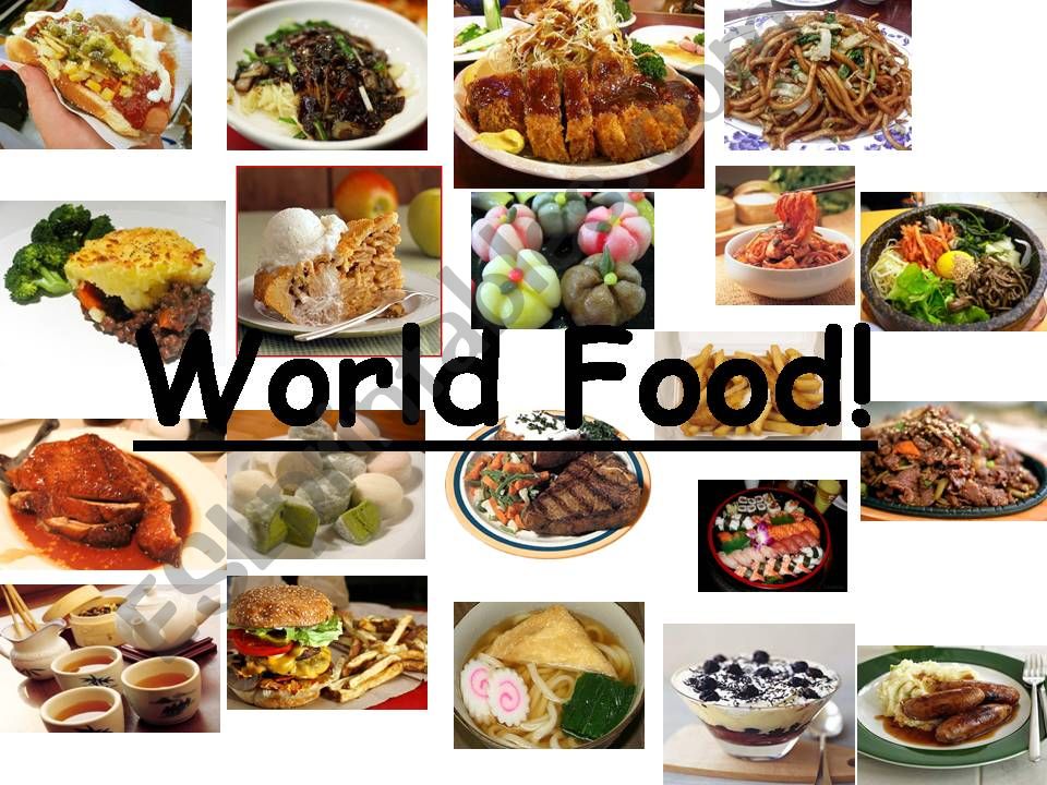 World Foods powerpoint