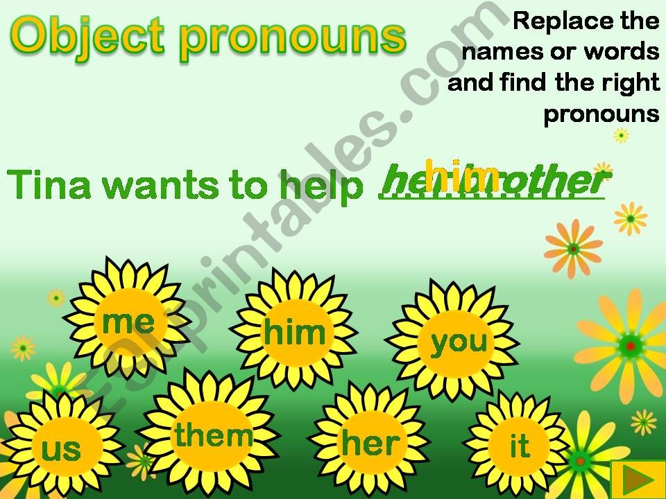 object pronouns powerpoint