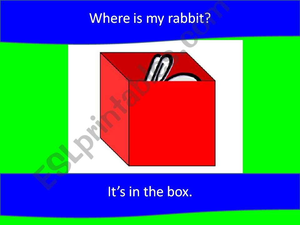 prepositions of place powerpoint