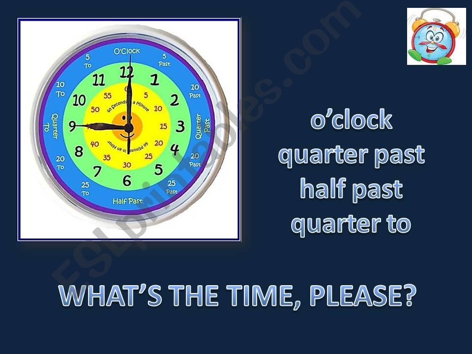 Whats the time, please? powerpoint