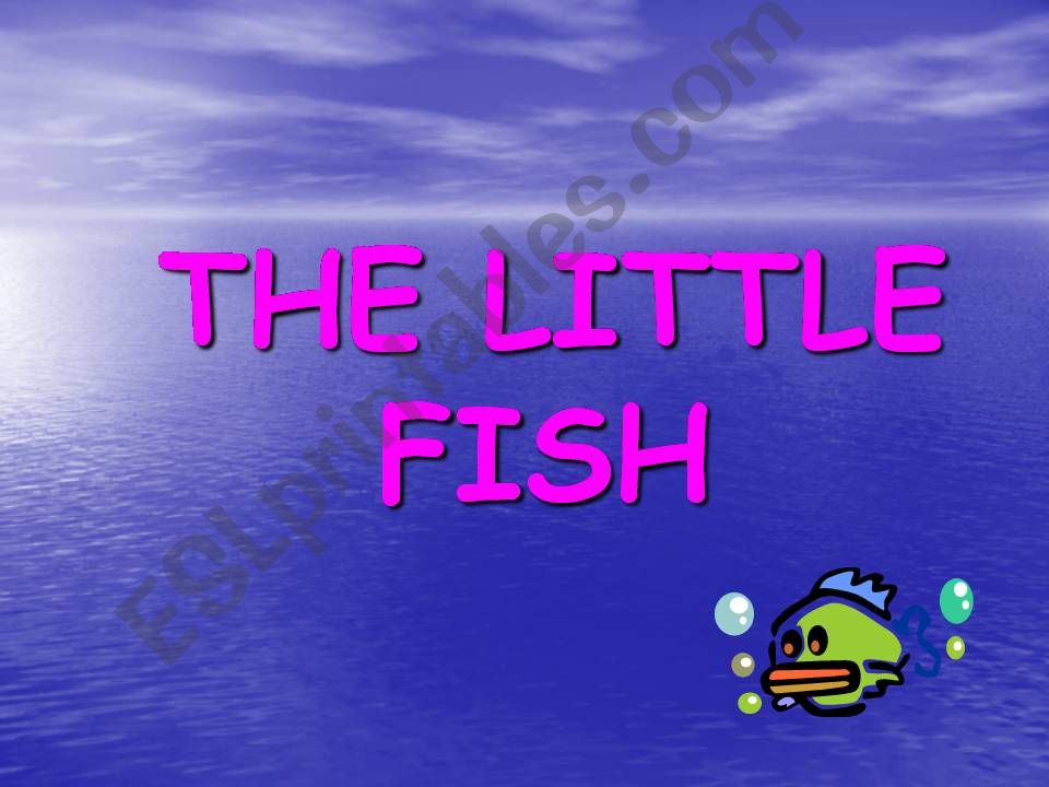 The Little Fish powerpoint