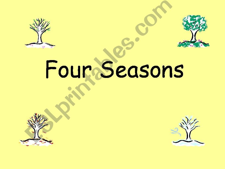 four seasons powerpoint