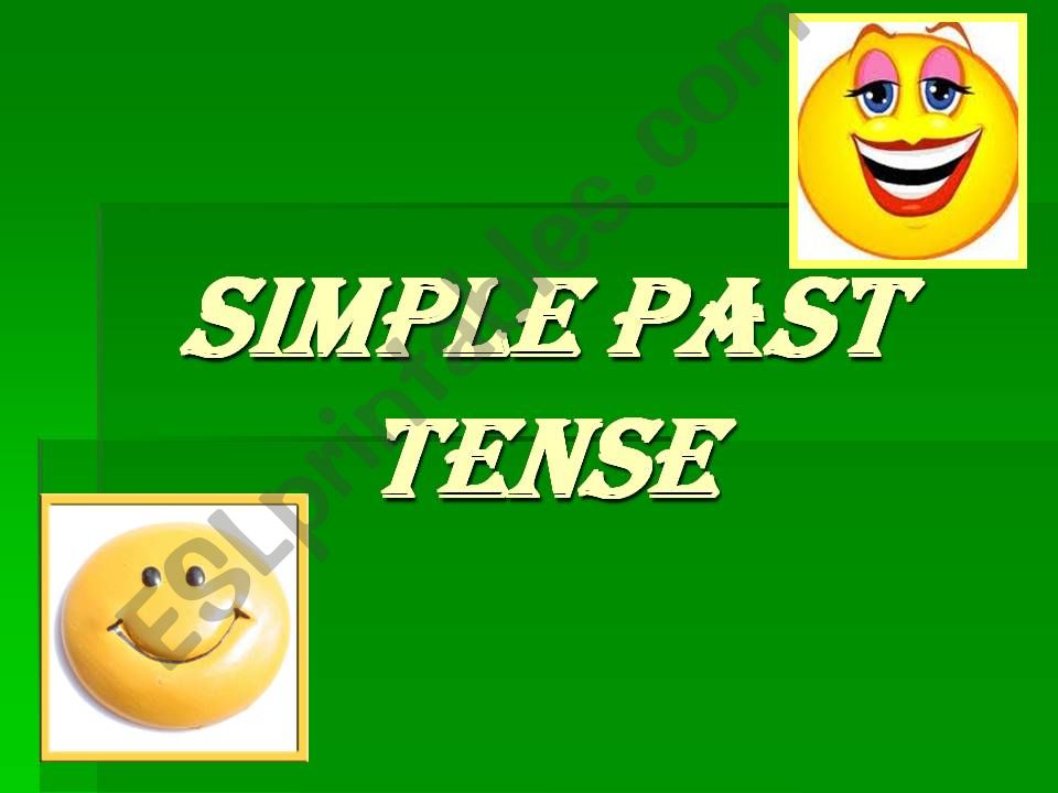 Simple Past powerpoint