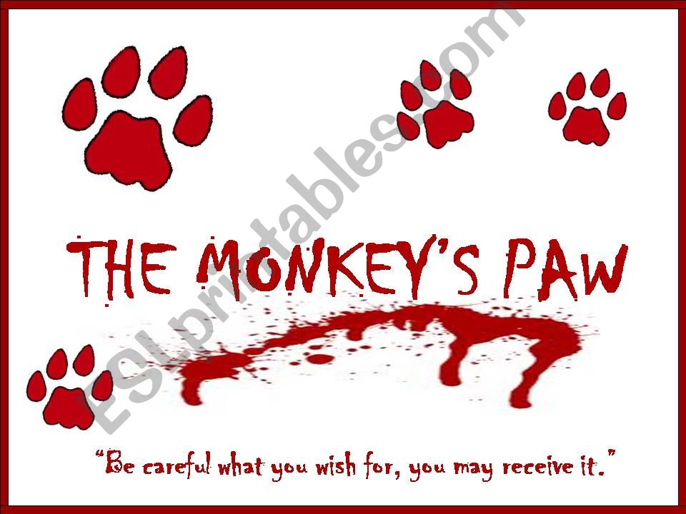 The Monkeys Paw powerpoint